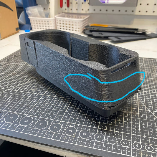 Graveyard #74 - BMW E30 Center Console Cupholder with Hidden Storage