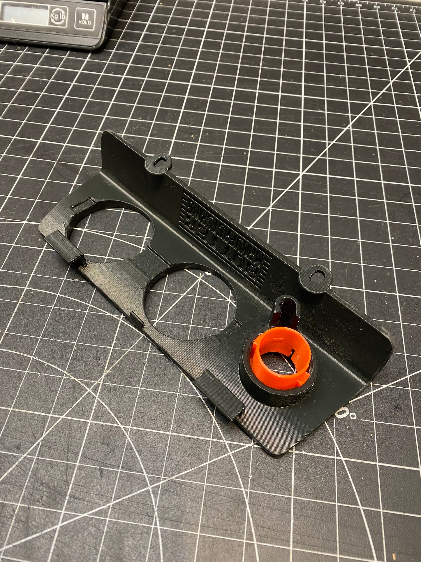 Graveyard #91 - BMW E30 Gauge Pod - Two 2 1/16" Gauges - LHD, Standard, Stock 12V Power Outlet