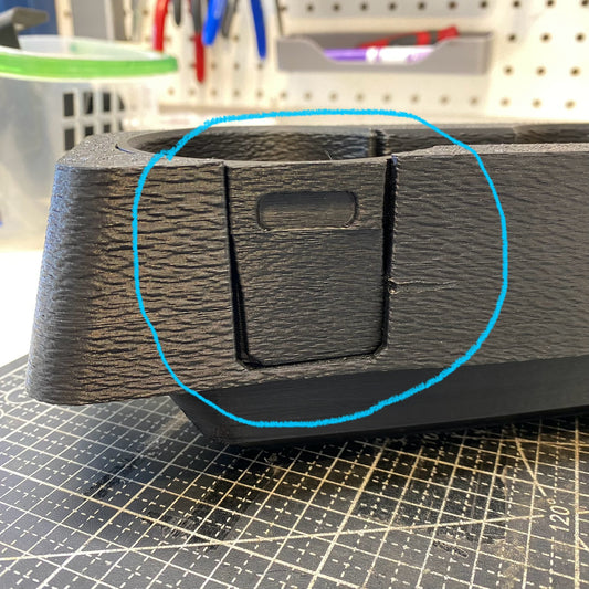 Graveyard #69 - BMW E30 Center Console Cupholder with Hidden Storage