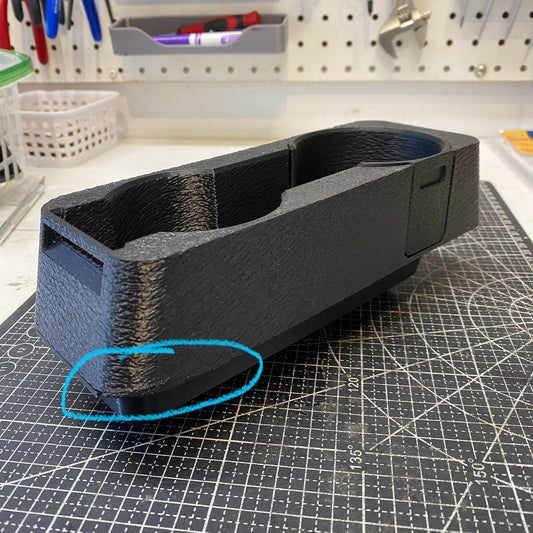 Graveyard #72 - BMW E30 Center Console Cupholder with Hidden Storage