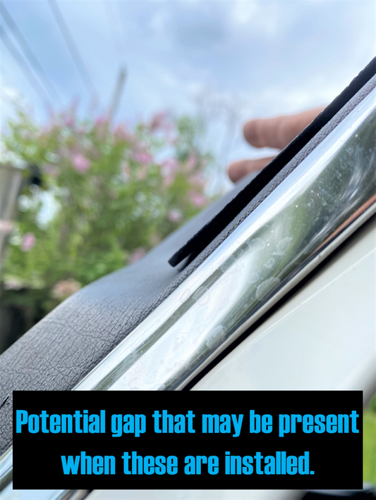 Graveyard #17 - BMW E30 Convertible Tonneau Cover Trim Pieces - Left and Right