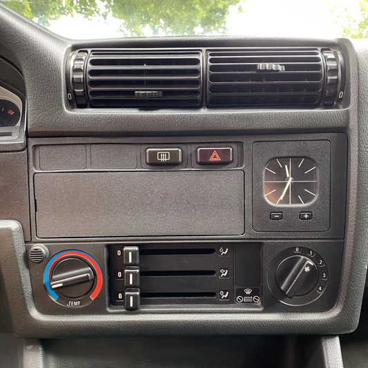Panneau vierge pour radio BMW E30