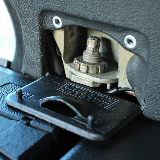 Caches de garniture de montant de montage de toit rigide cabriolet BMW E30