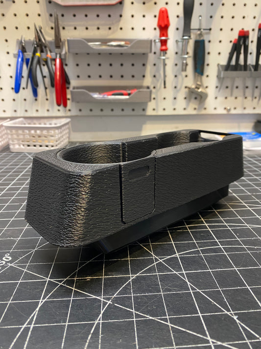 Graveyard #88 - BMW E30 Center Console Cupholder with Hidden Storage