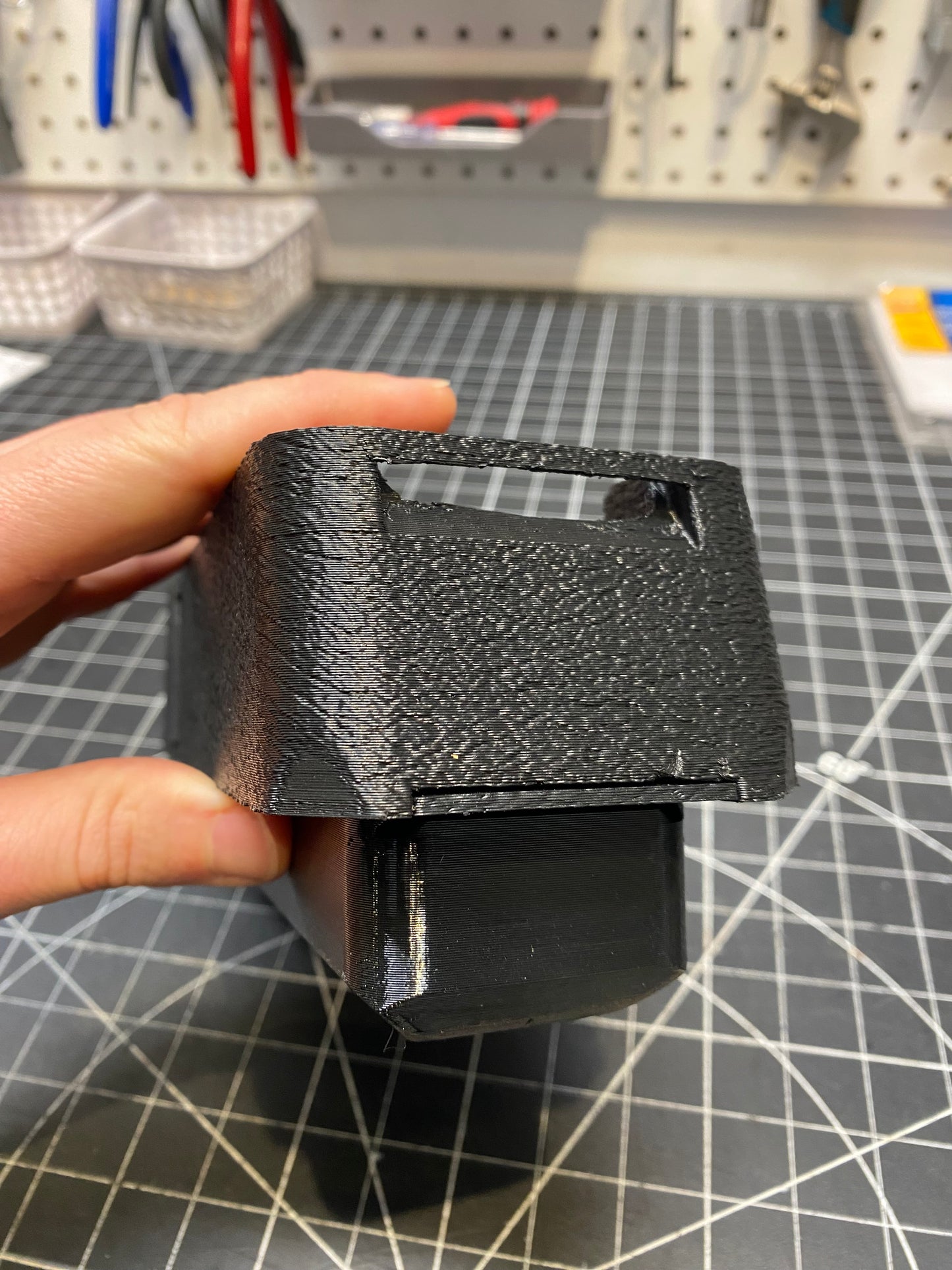 Graveyard #83 - BMW E30 Center Console Cupholder with Hidden Storage