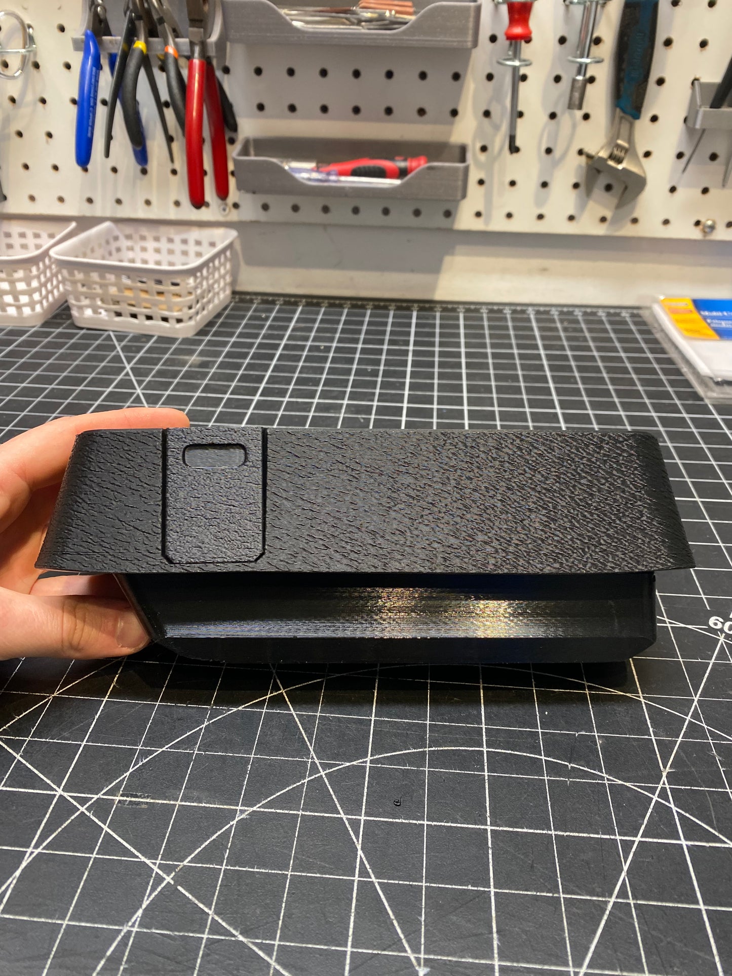 Graveyard #89 - BMW E30 Center Console Cupholder with Hidden Storage