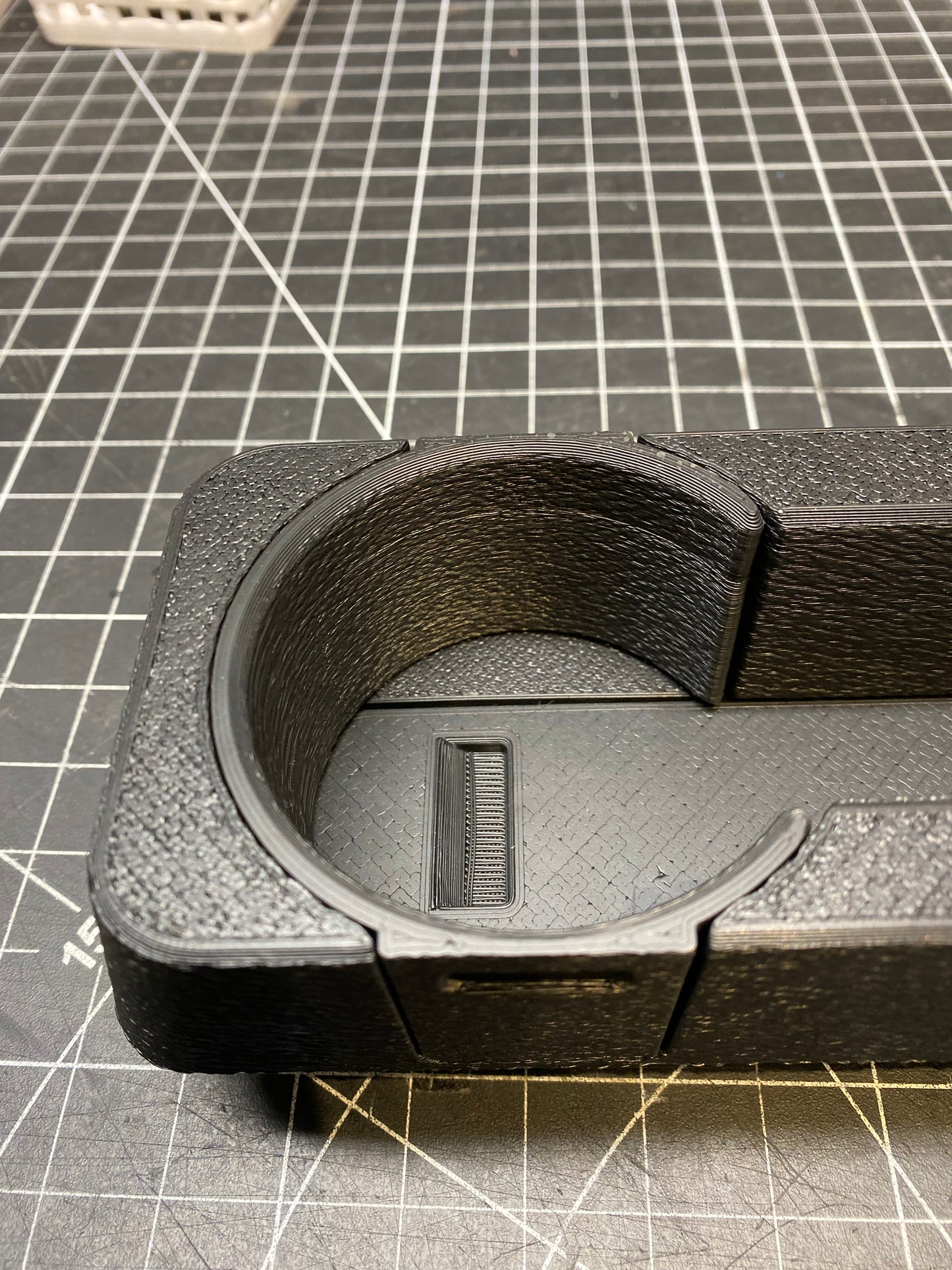 Graveyard #90 - BMW E30 Center Console Cupholder with Hidden Storage