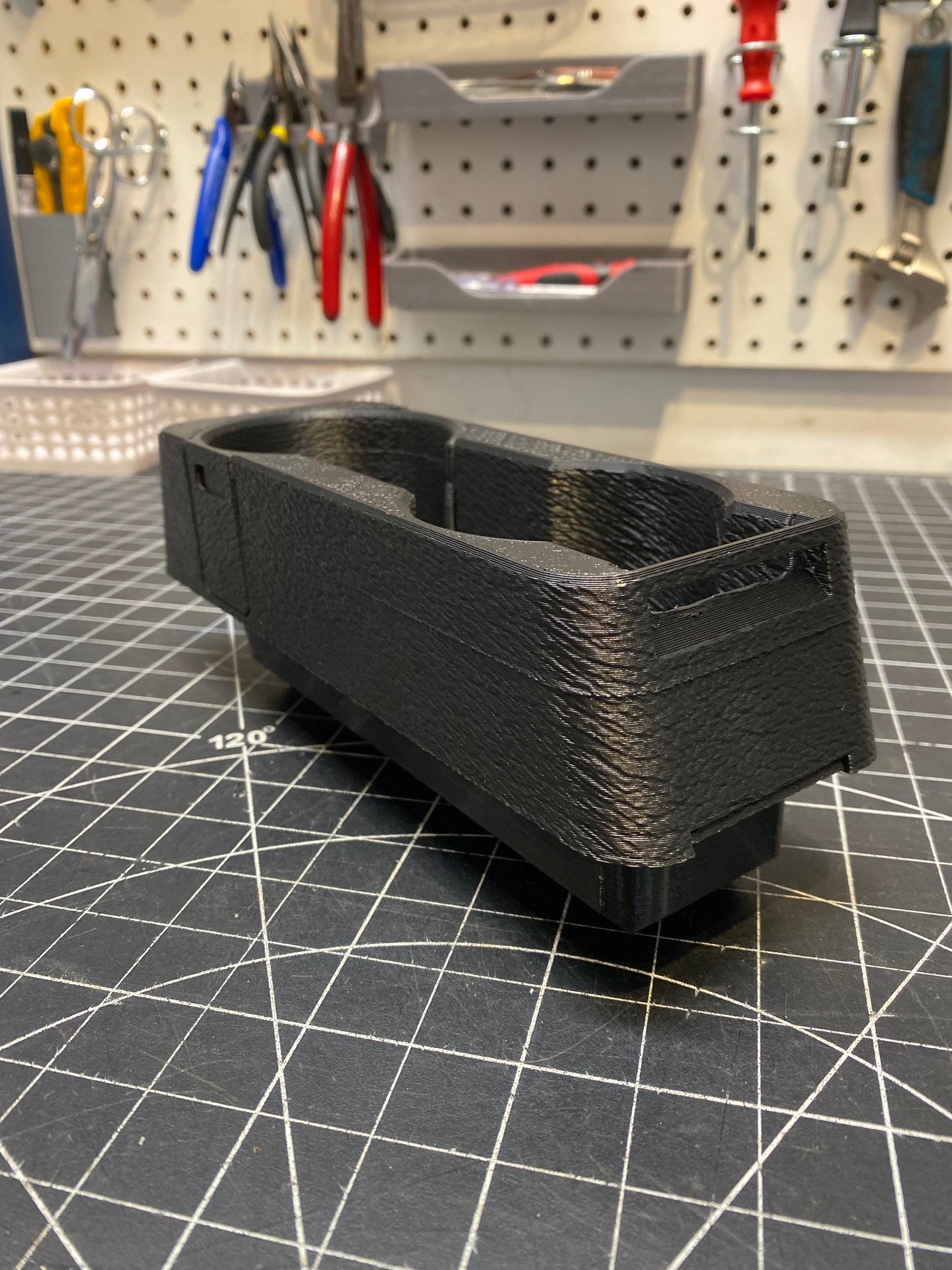 Graveyard #90 - BMW E30 Center Console Cupholder with Hidden Storage