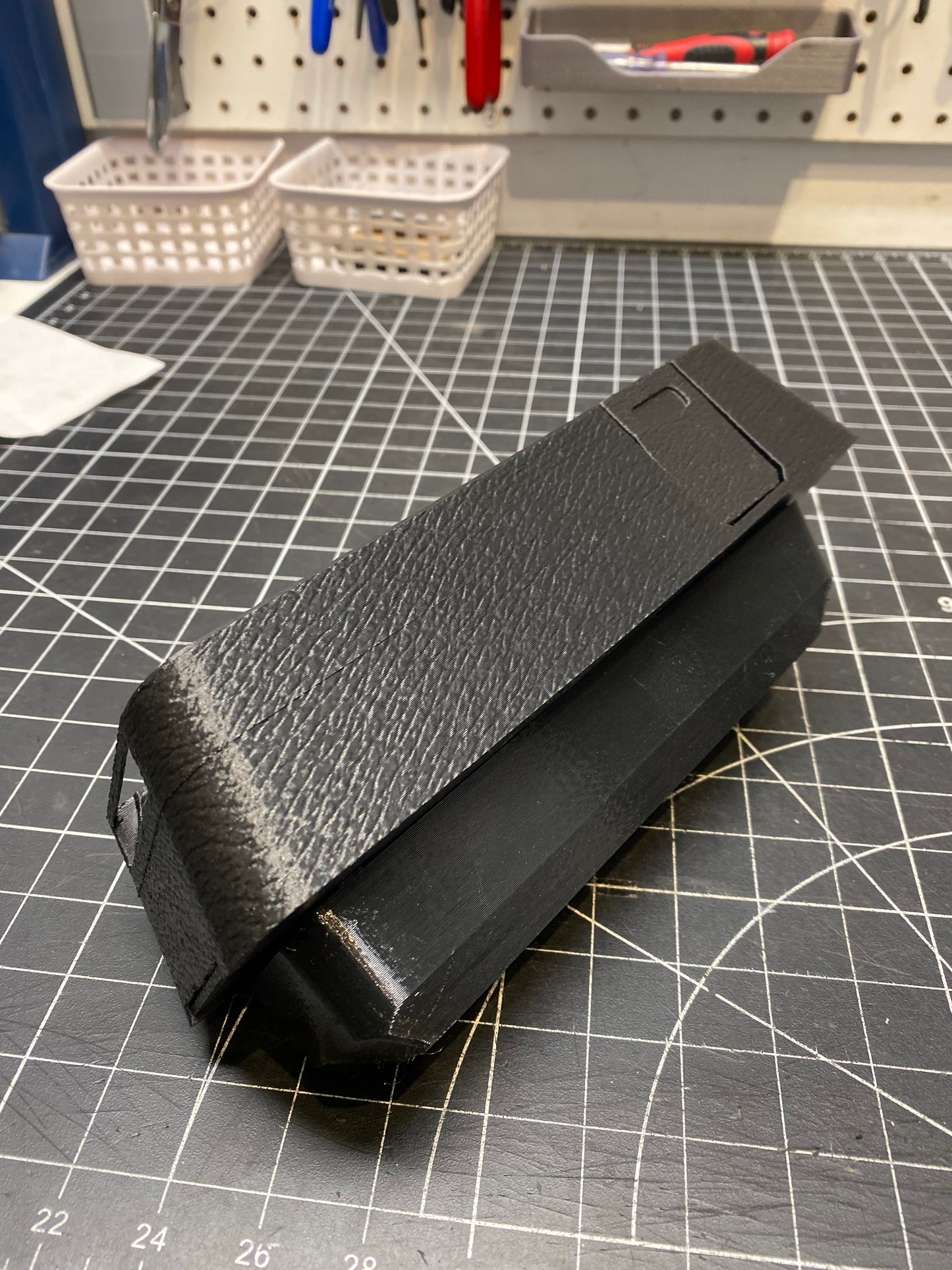 Graveyard #90 - BMW E30 Center Console Cupholder with Hidden Storage