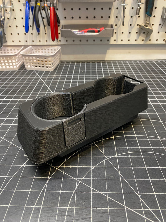 Graveyard #82 - BMW E30 Center Console Cupholder with Hidden Storage