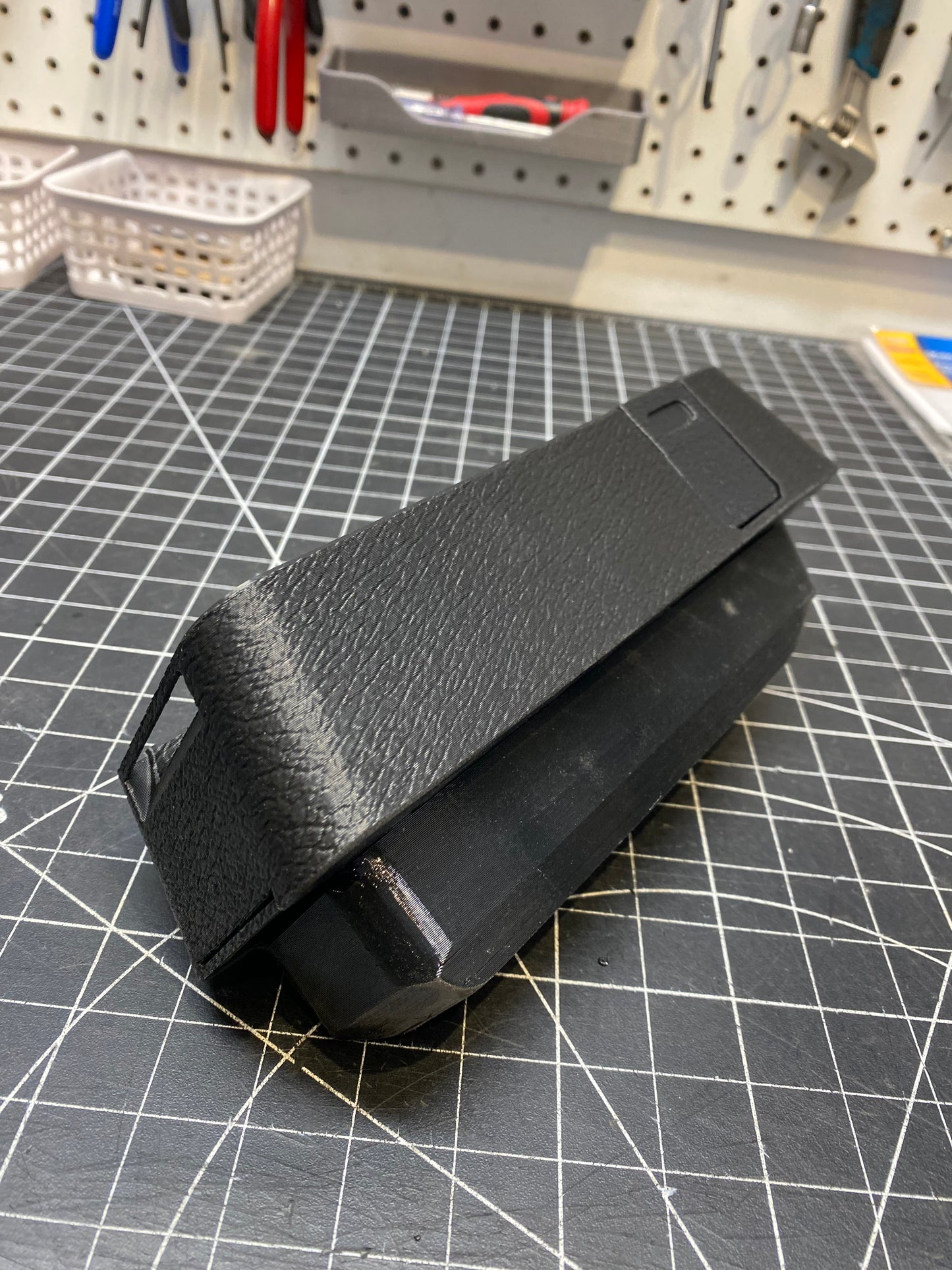 Graveyard #89 - BMW E30 Center Console Cupholder with Hidden Storage
