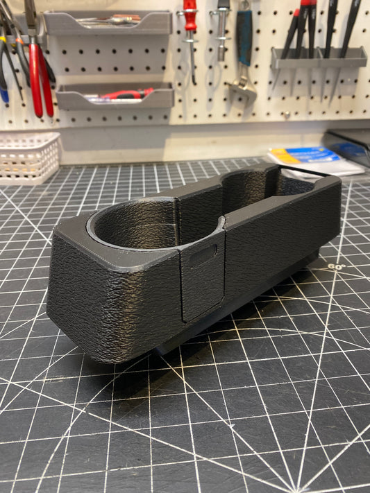 Graveyard #89 - BMW E30 Center Console Cupholder with Hidden Storage