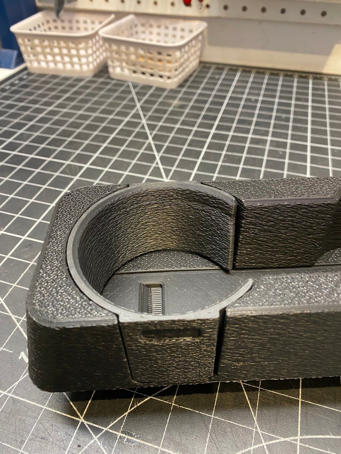 Graveyard #87 - BMW E30 Center Console Cupholder with Hidden Storage