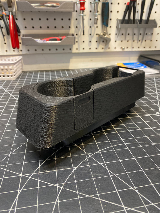 Graveyard #90 - BMW E30 Center Console Cupholder with Hidden Storage