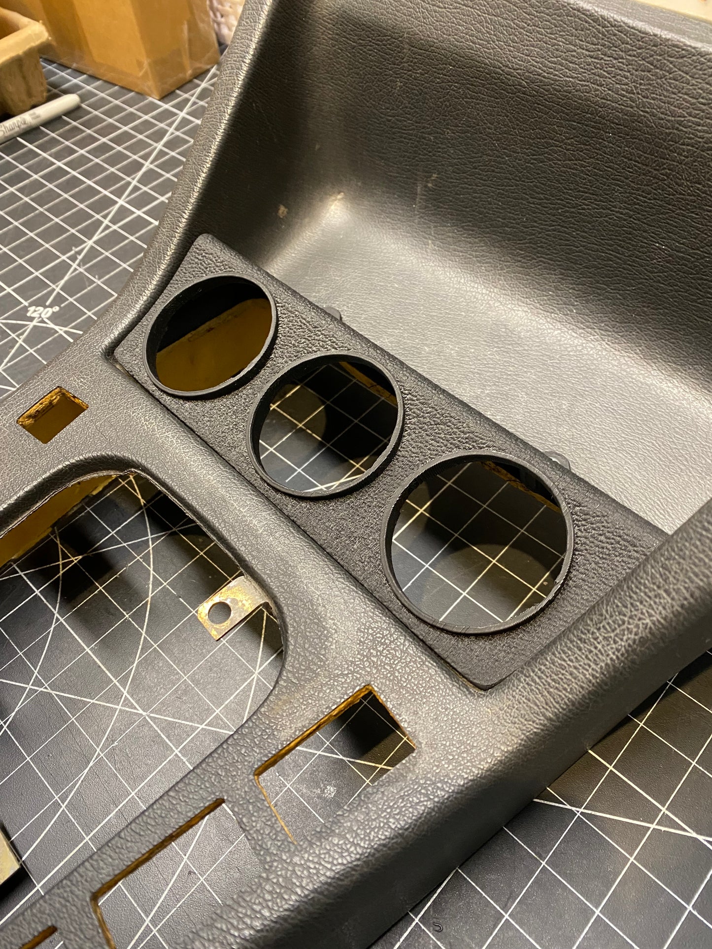 Graveyard #95 - BMW E30 Gauge Pod - Three 2 1/16" Gauges - Standard