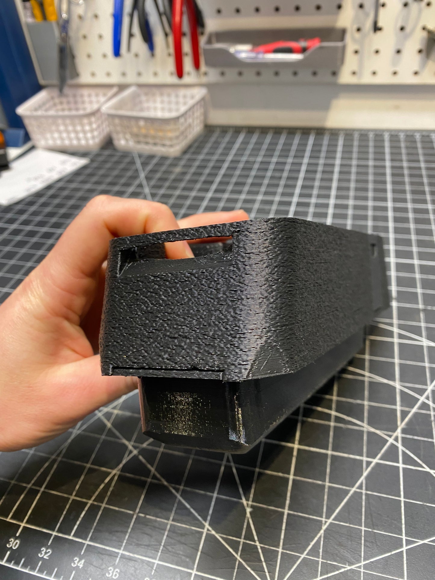 Graveyard #83 - BMW E30 Center Console Cupholder with Hidden Storage