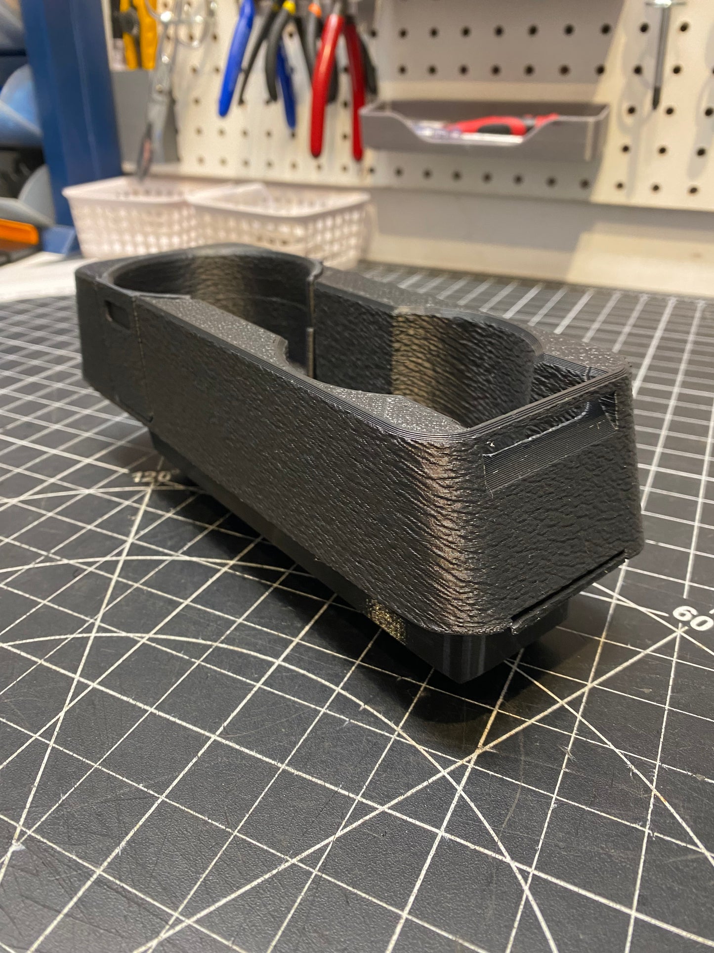 Graveyard #85 - BMW E30 Center Console Cupholder with Hidden Storage