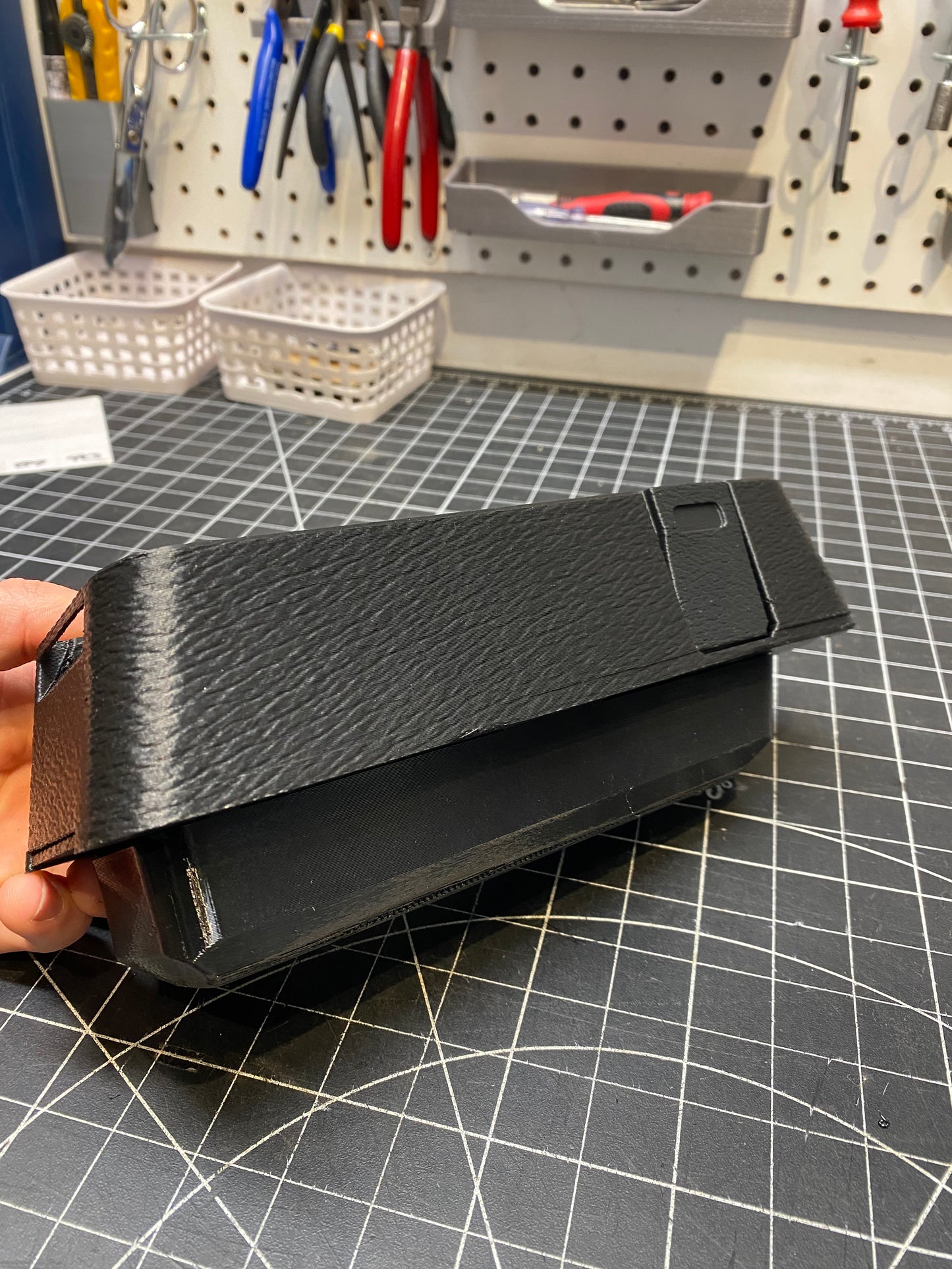 Graveyard #86 - BMW E30 Center Console Cupholder with Hidden Storage