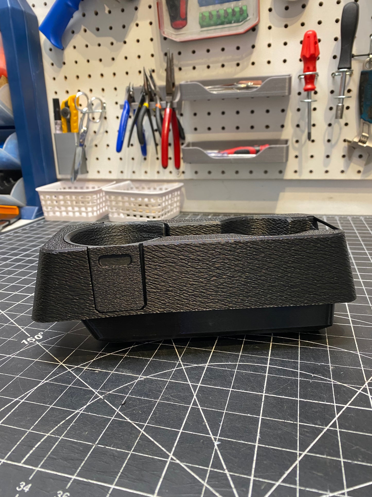 Graveyard #87 - BMW E30 Center Console Cupholder with Hidden Storage