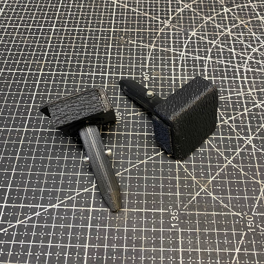 Graveyard #66 - BMW E30 Convertible Hardtop Support Plugs - Left and Right