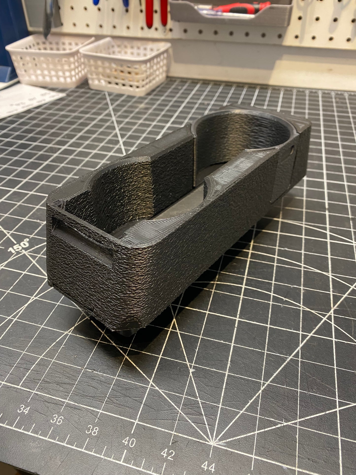 Graveyard #83 - BMW E30 Center Console Cupholder with Hidden Storage