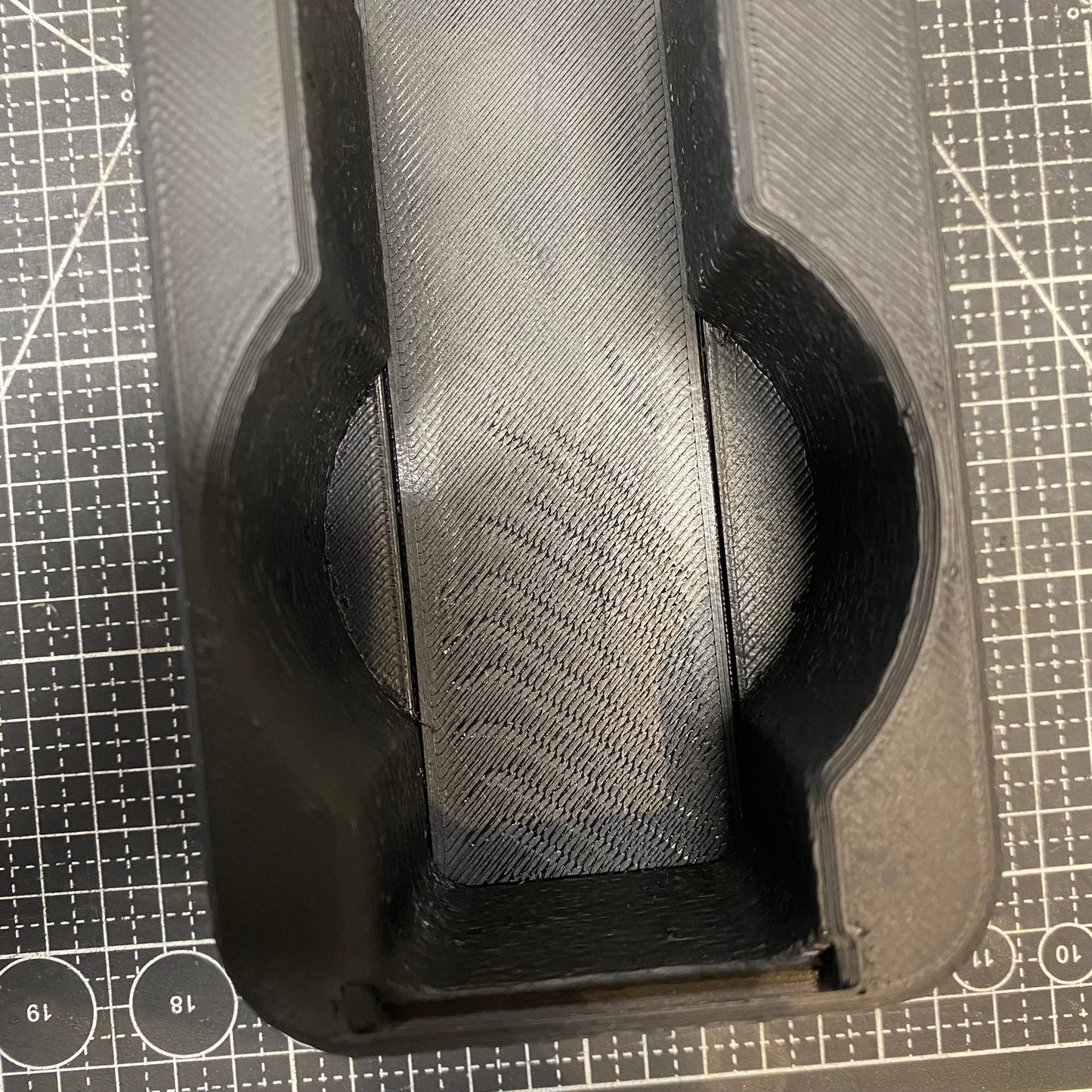 Graveyard #53 - BMW E30 Center Console Cupholder with Hidden Storage - No Lining, Smooth