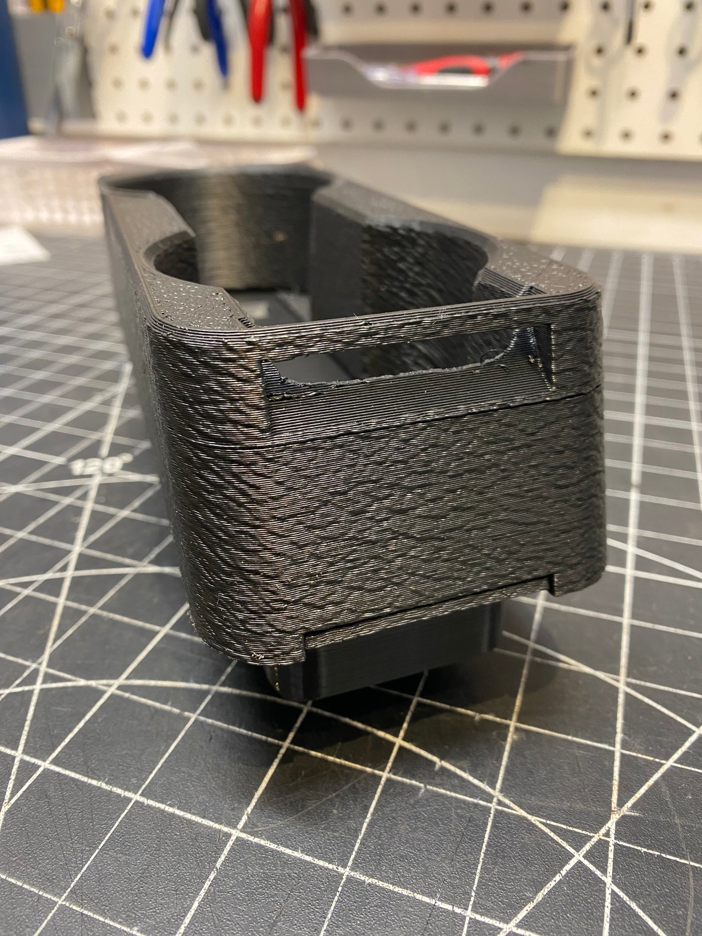 Graveyard #84 - BMW E30 Center Console Cupholder with Hidden Storage