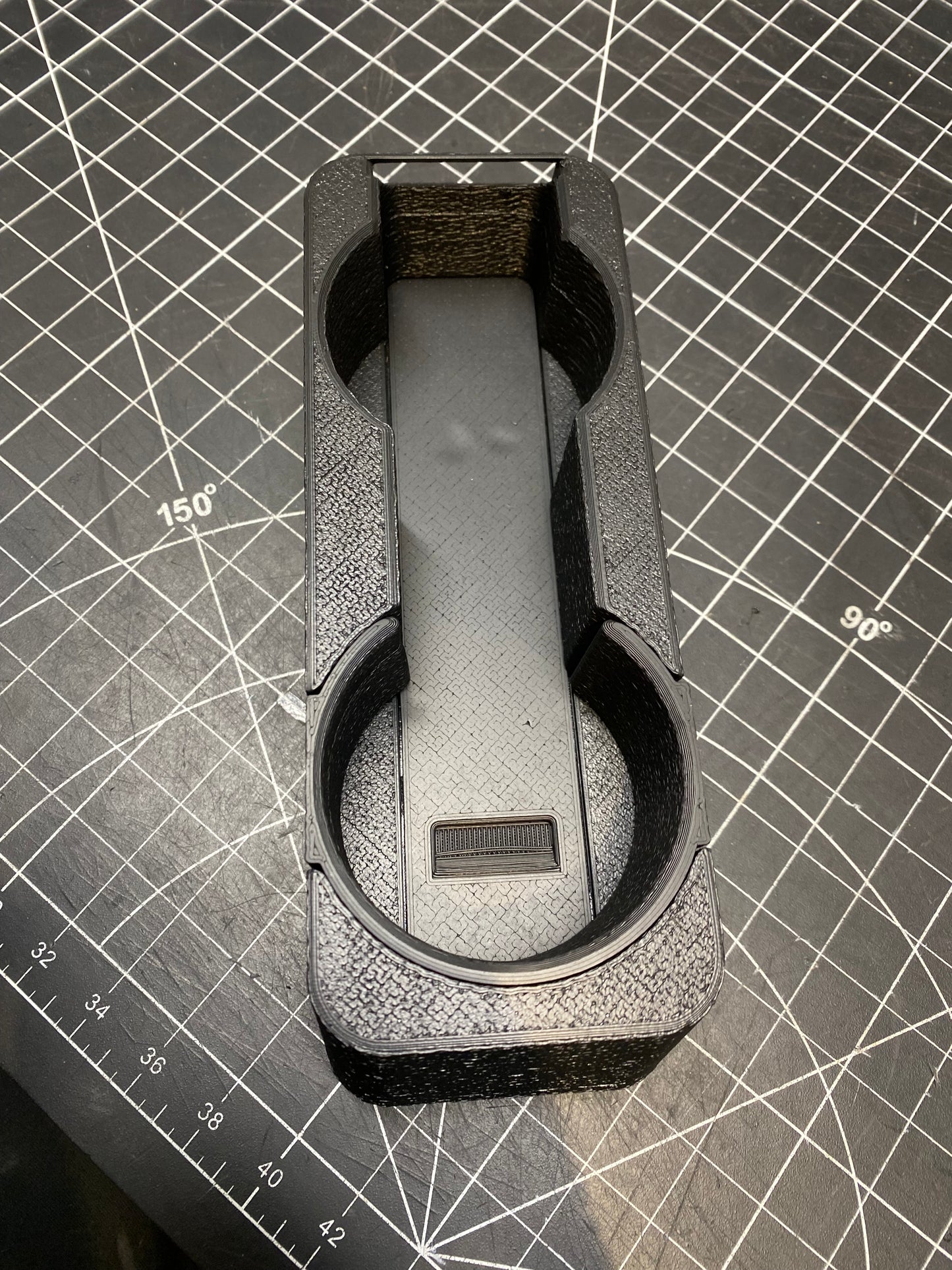 Graveyard #90 - BMW E30 Center Console Cupholder with Hidden Storage