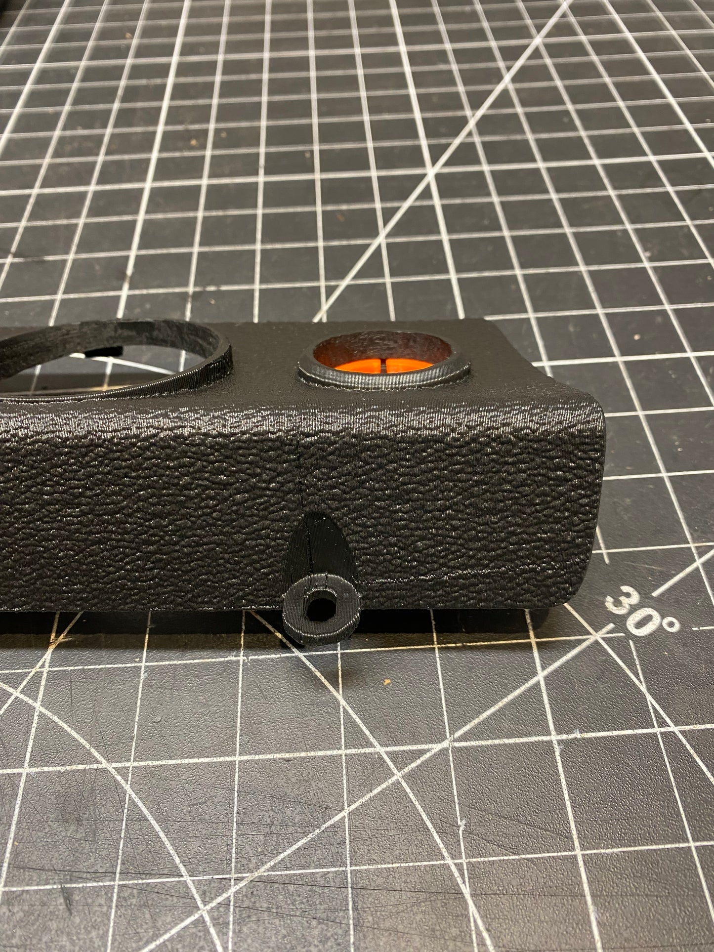 Graveyard #91 - BMW E30 Gauge Pod - Two 2 1/16" Gauges - LHD, Standard, Stock 12V Power Outlet