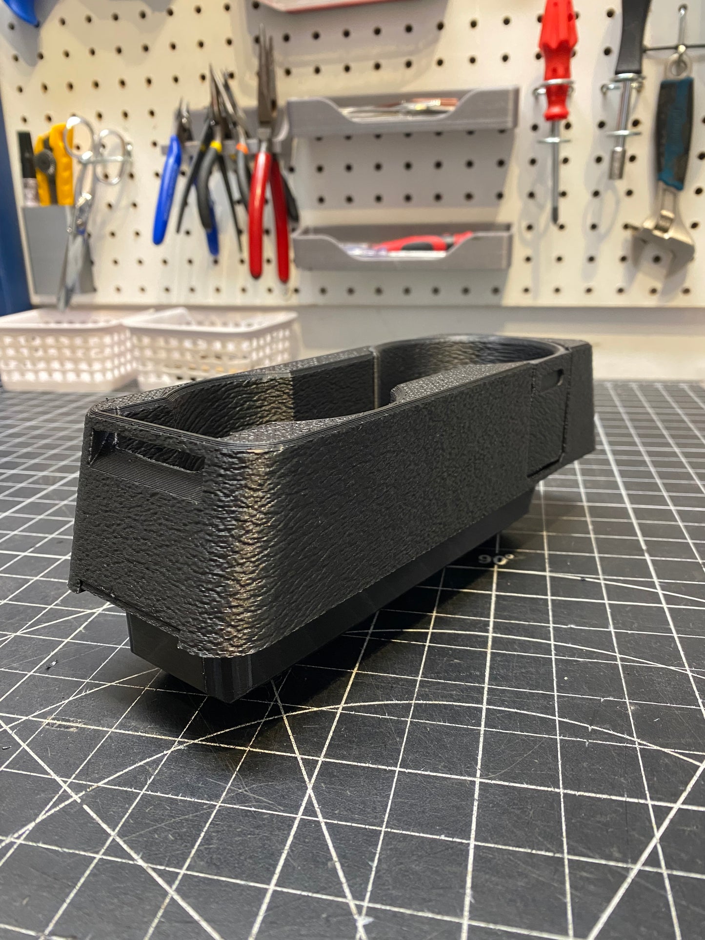 Graveyard #87 - BMW E30 Center Console Cupholder with Hidden Storage