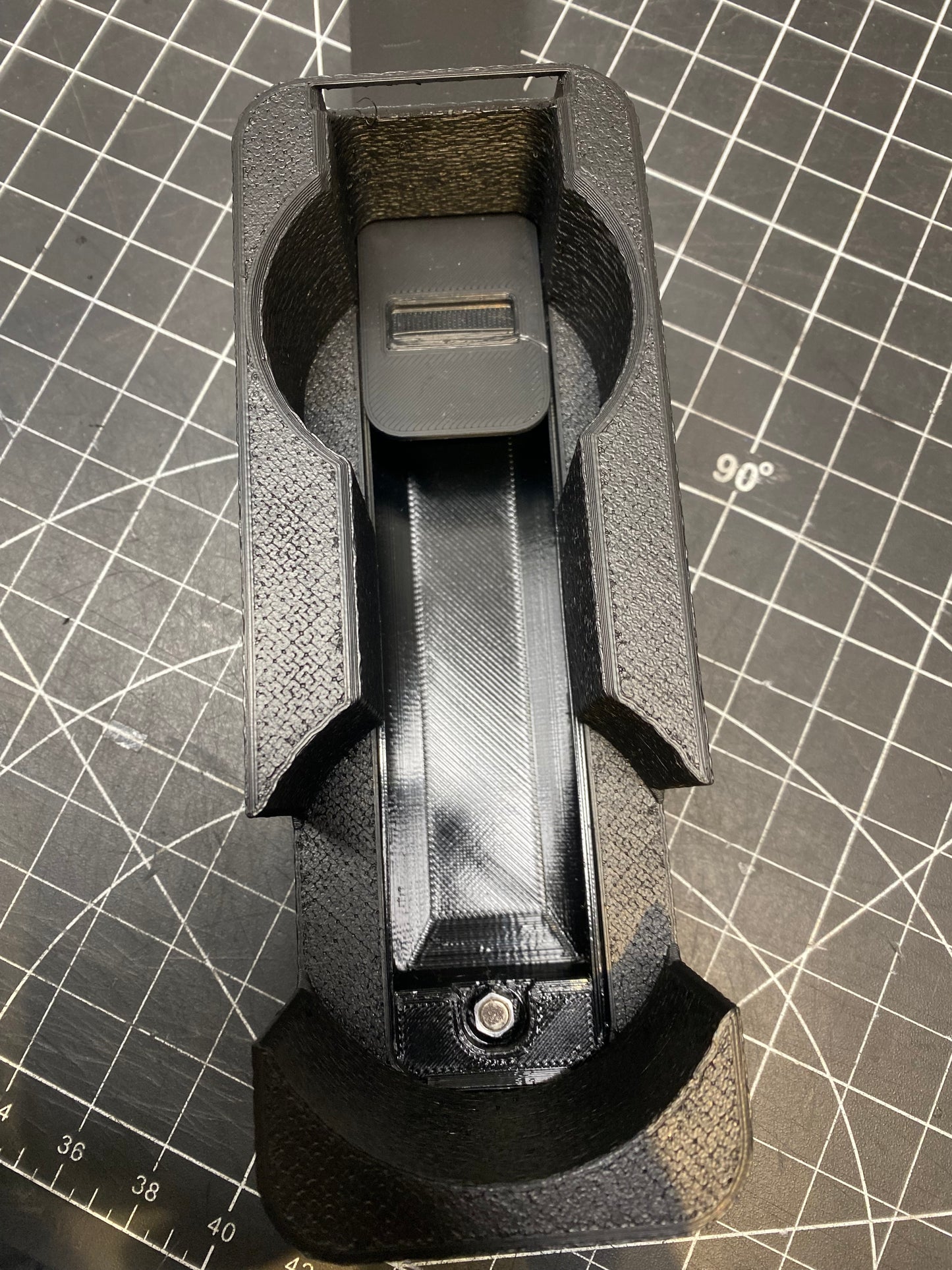 Graveyard #84 - BMW E30 Center Console Cupholder with Hidden Storage