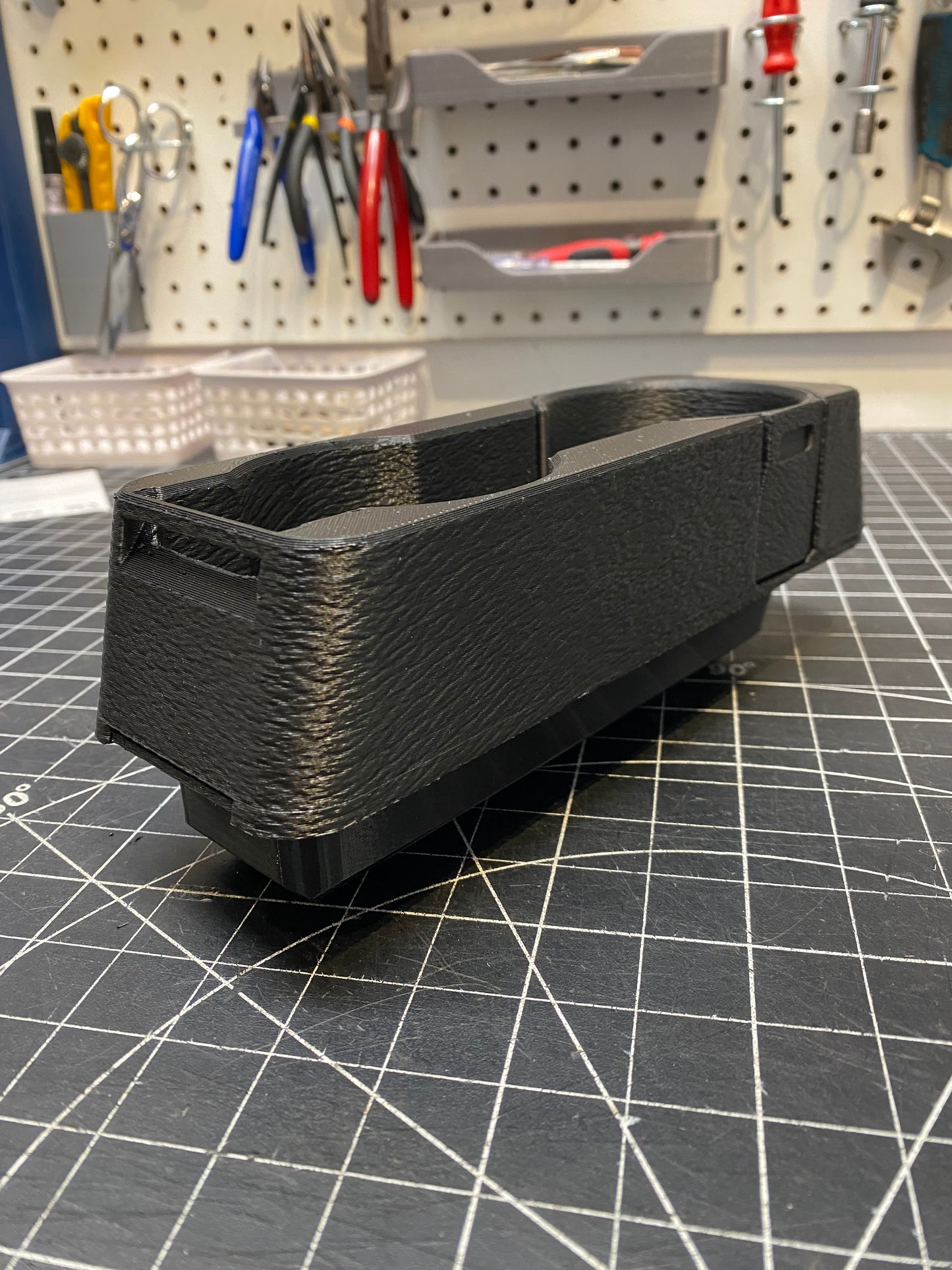 Graveyard #86 - BMW E30 Center Console Cupholder with Hidden Storage