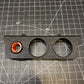 Graveyard #91 - BMW E30 Gauge Pod - Two 2 1/16" Gauges - LHD, Standard, Stock 12V Power Outlet