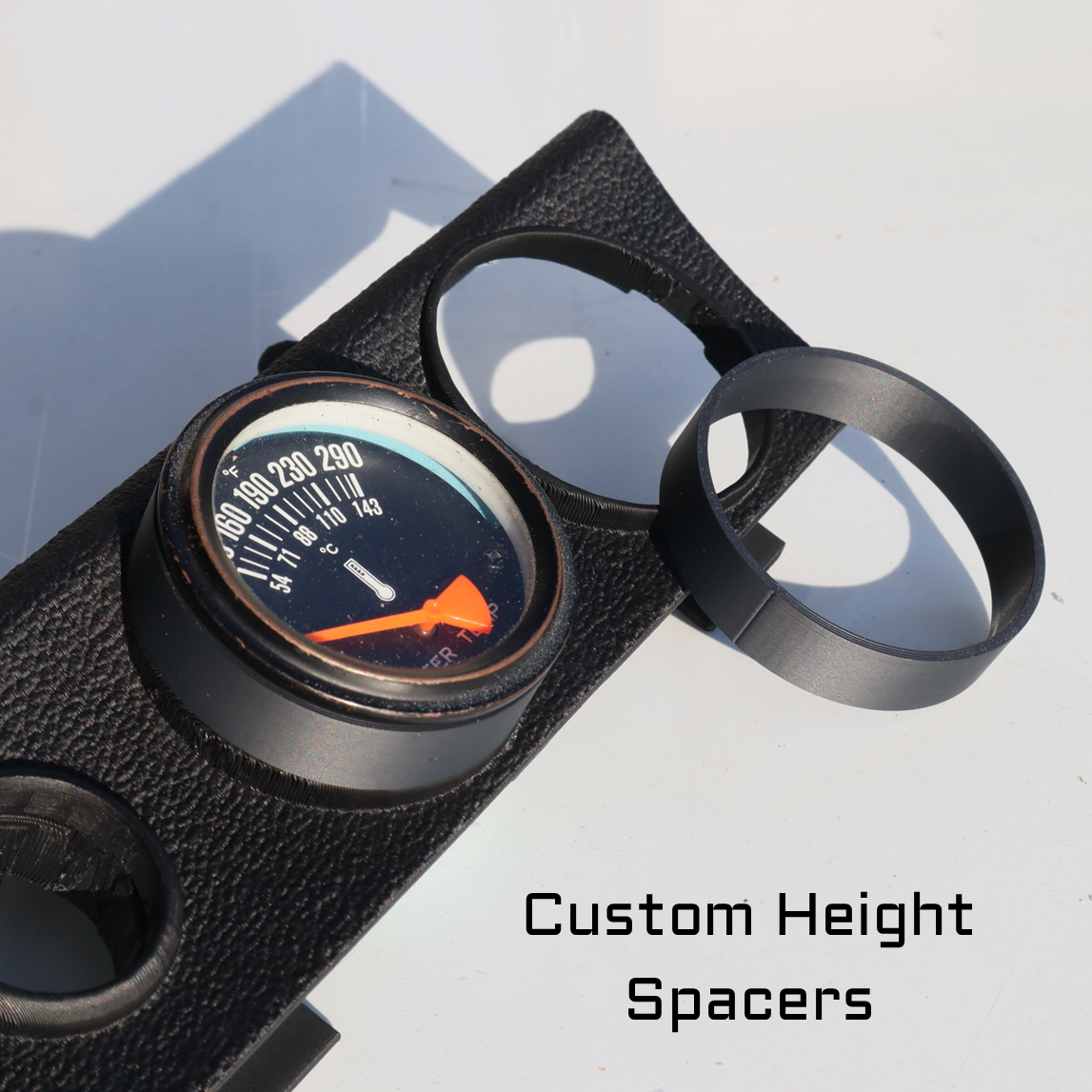 BMW E30 Anzeigenhalter - Drei 2 1/16" (52mm) Anzeigen