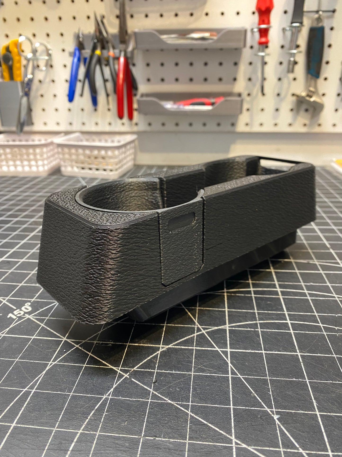 Graveyard #87 - BMW E30 Center Console Cupholder with Hidden Storage