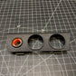 Graveyard #91 - BMW E30 Gauge Pod - Two 2 1/16" Gauges - LHD, Standard, Stock 12V Power Outlet