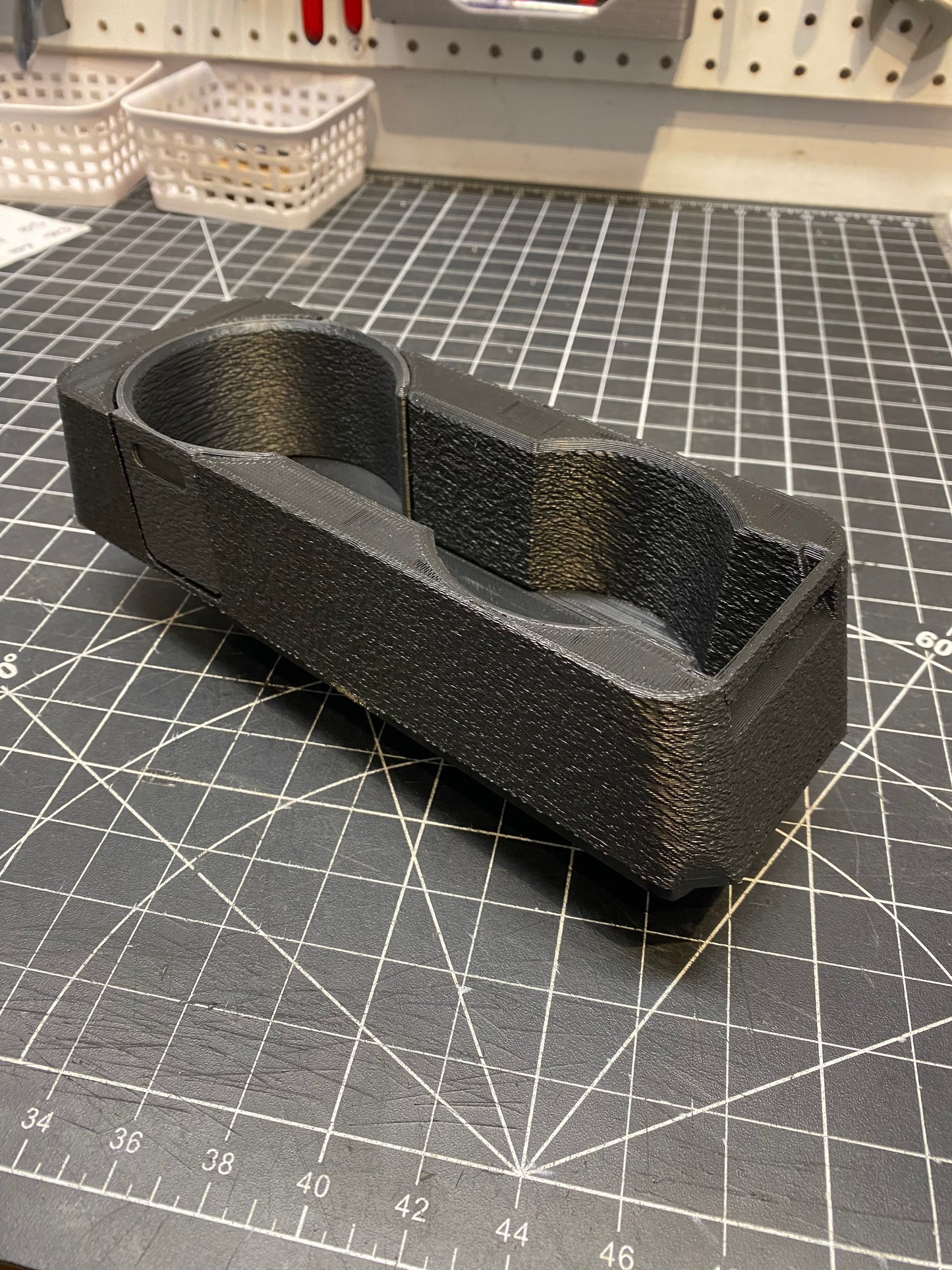 Graveyard #83 - BMW E30 Center Console Cupholder with Hidden Storage