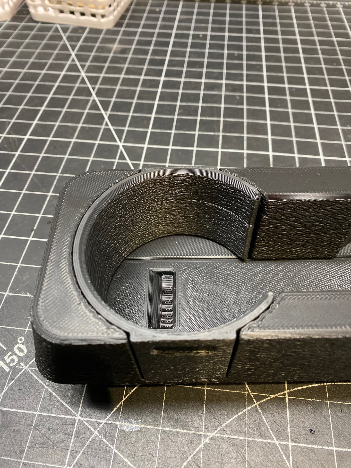 Graveyard #89 - BMW E30 Center Console Cupholder with Hidden Storage