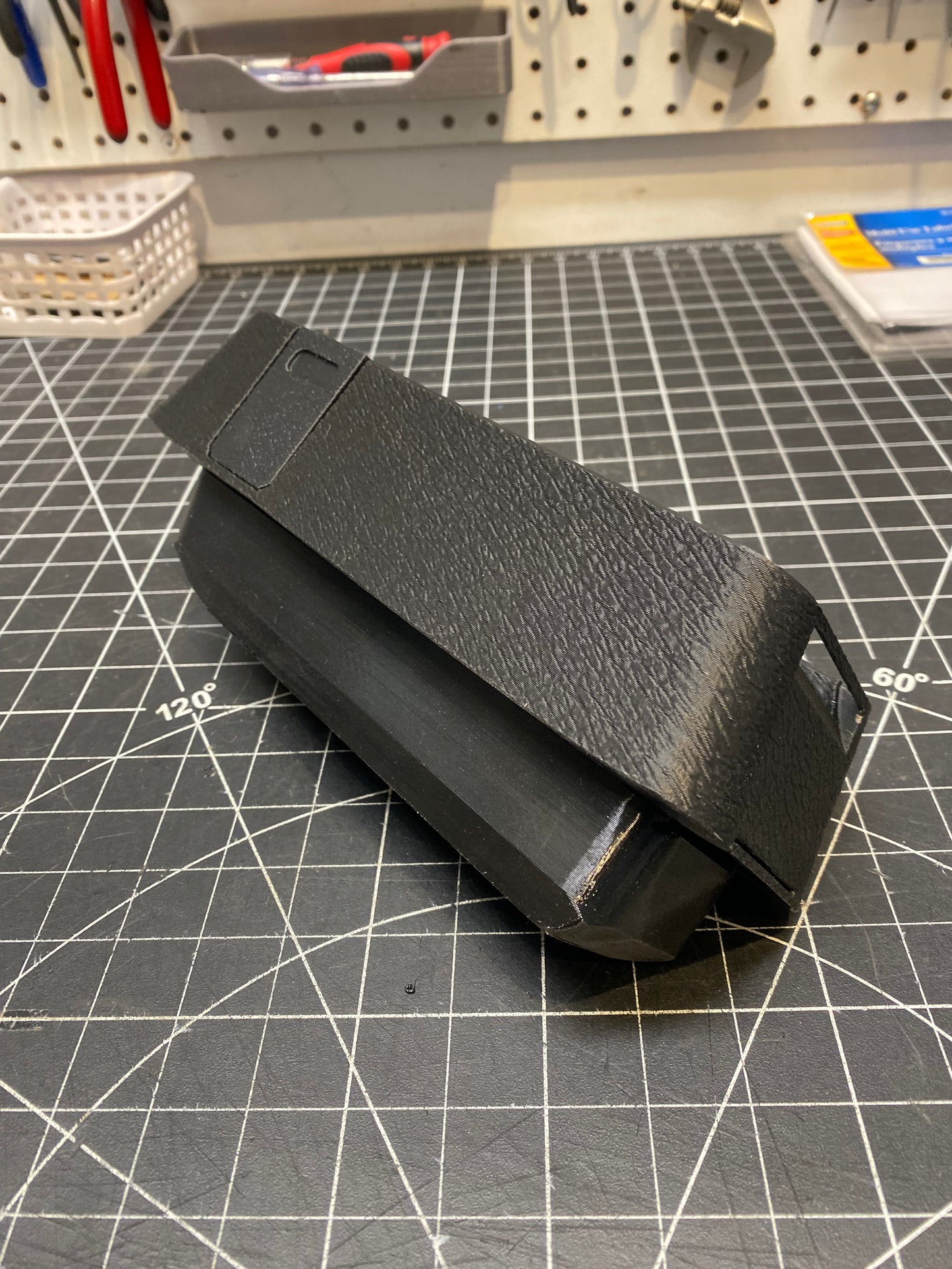 Graveyard #89 - BMW E30 Center Console Cupholder with Hidden Storage