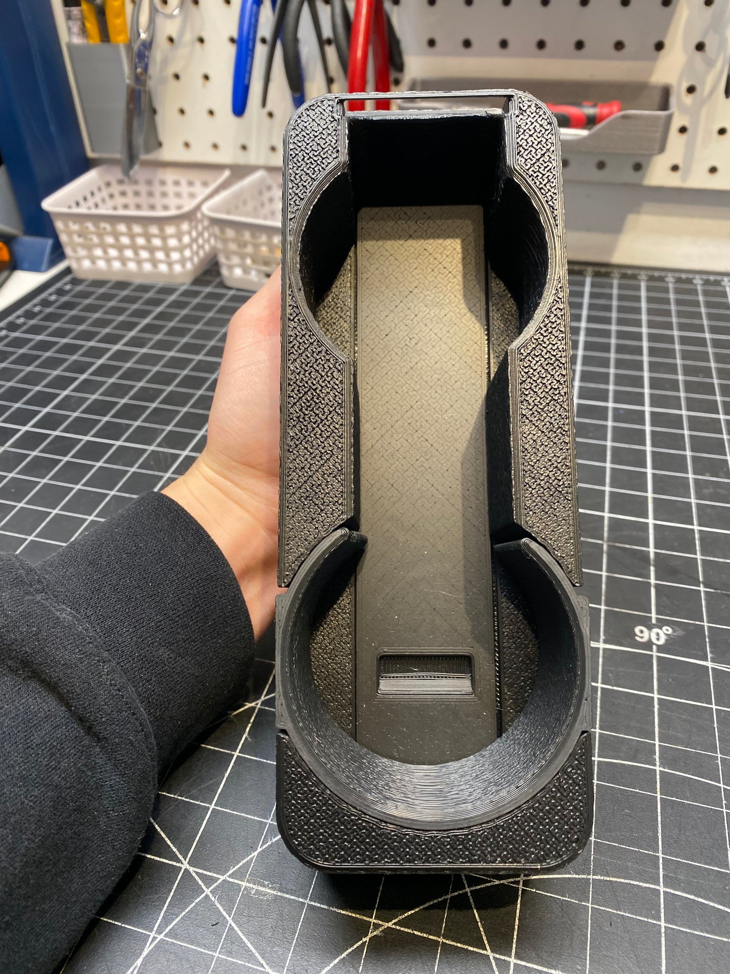 Graveyard #87 - BMW E30 Center Console Cupholder with Hidden Storage