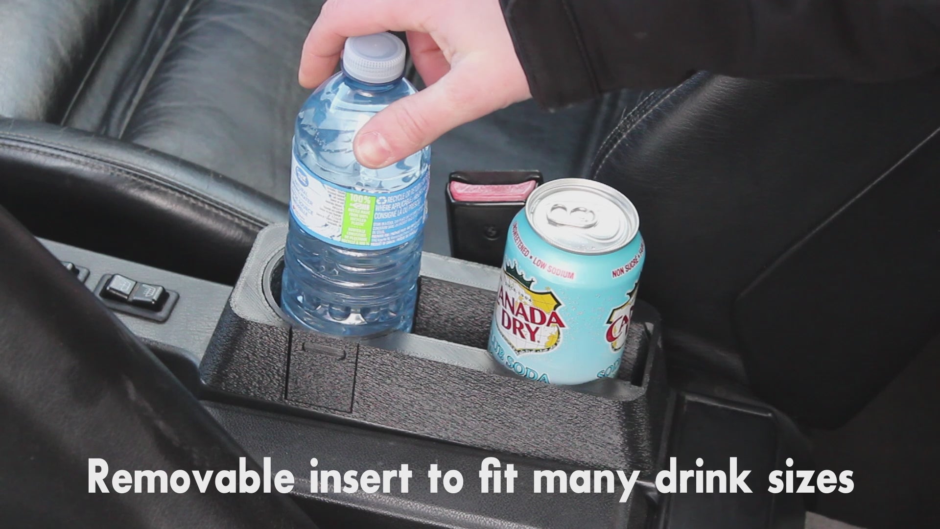 Car Cup Holder. Water Bottle Holder Bag. can be Installed on Front or Back  Doors and Windows. Available for Most of The Sizes of Water Bottle and