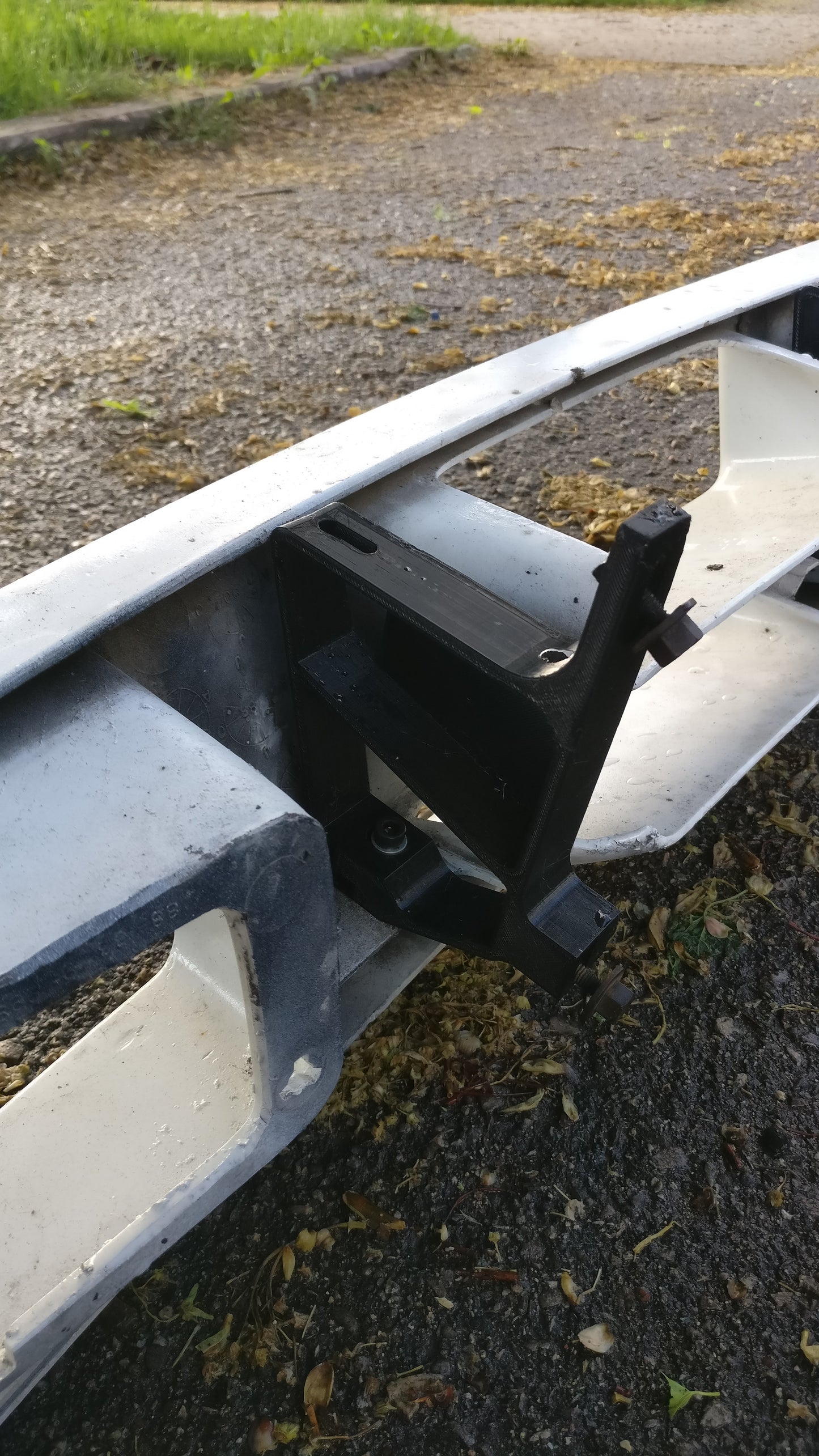 BMW E30 Cowcatcher IS/ES Front Valence Bumper Mounting Brackets