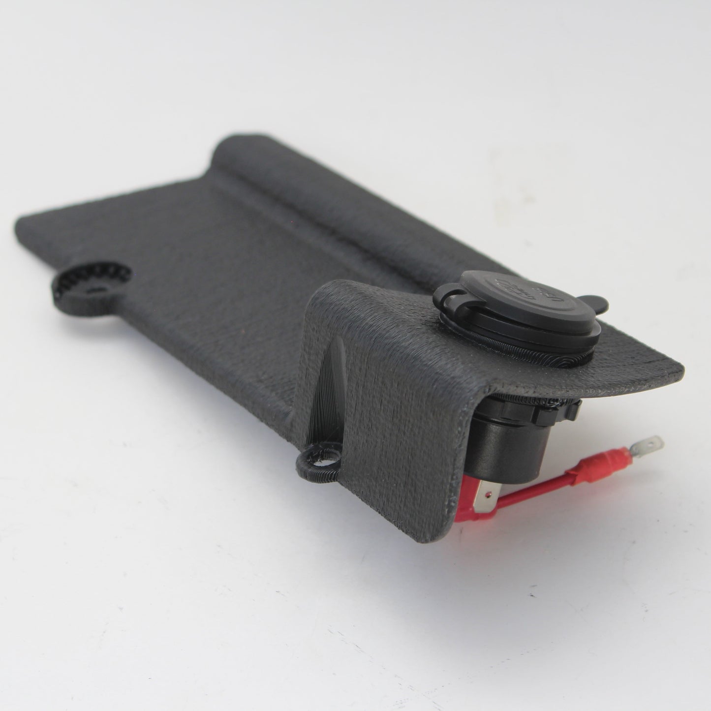 BMW E30 Utility Panel Ashtray Replacement & Phone Mount - Single USB Charge Socket